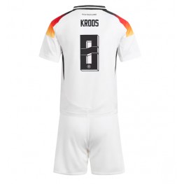 Duitsland Toni Kroos #8 Thuis tenue Kids EK 2024 Korte Mouw (+ Korte broeken)