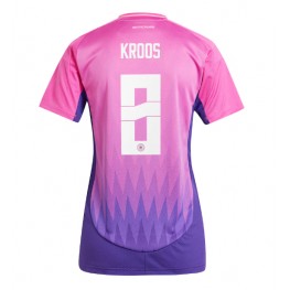 Duitsland Toni Kroos #8 Uit tenue Dames EK 2024 Korte Mouw