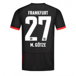 Eintracht Frankfurt Mario Gotze #27 Uit tenue 2024-25 Korte Mouw