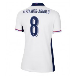 Engeland Alexander-Arnold #8 Thuis tenue Dames EK 2024 Korte Mouw