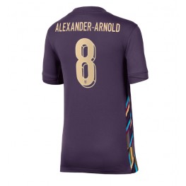 Engeland Alexander-Arnold #8 Uit tenue Dames EK 2024 Korte Mouw