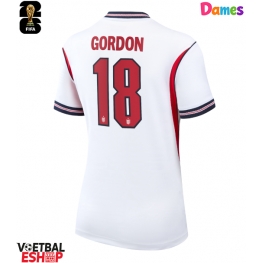 Engeland Anthony Gordon #18 Thuis tenue Dames WK 2026 Korte Mouw