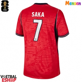 Engeland Bukayo Saka #7 Uit tenue WK 2026 Korte Mouw