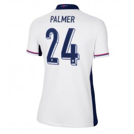 Engeland Cole Palmer #24 Thuis tenue Dames EK 2024 Korte Mouw