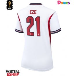 Engeland Eberechi Eze #21 Thuis tenue Dames WK 2026 Korte Mouw