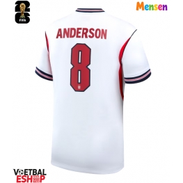 Engeland Elliot Anderson #8 Thuis tenue WK 2026 Korte Mouw