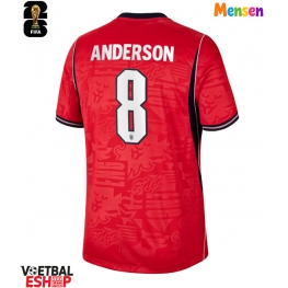 Engeland Elliot Anderson #8 Uit tenue WK 2026 Korte Mouw