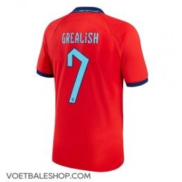 Engeland Jack Grealish #7 Uit tenue WK 2022 Korte Mouw