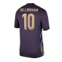 Engeland Jude Bellingham #10 Uit tenue Dames EK 2024 Korte Mouw