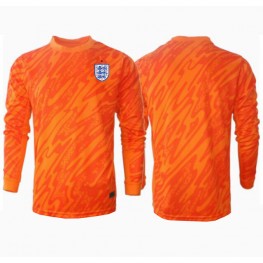 Engeland Keeper Thuis tenue EK 2024 Lange Mouw