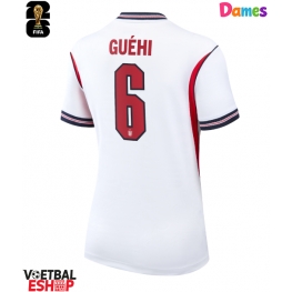 Engeland Marc Guehi #6 Thuis tenue Dames WK 2026 Korte Mouw