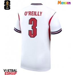 Engeland Nico O'Reilly #3 Thuis tenue WK 2026 Korte Mouw