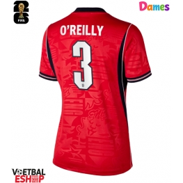 Engeland Nico O'Reilly #3 Uit tenue Dames WK 2026 Korte Mouw