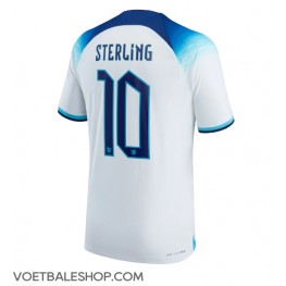 Engeland Raheem Sterling #10 Thuis tenue WK 2022 Korte Mouw