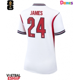 Engeland Reece James #24 Thuis tenue Dames WK 2026 Korte Mouw