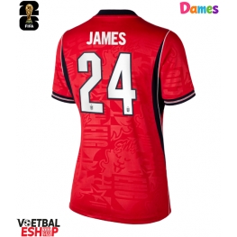 Engeland Reece James #24 Uit tenue Dames WK 2026 Korte Mouw