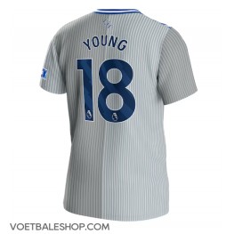 Everton Ashley Young #18 Derde tenue 2023-24 Korte Mouw