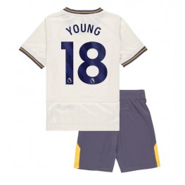Everton Ashley Young #18 Derde tenue Kids 2024-25 Korte Mouw (+ Korte broeken)