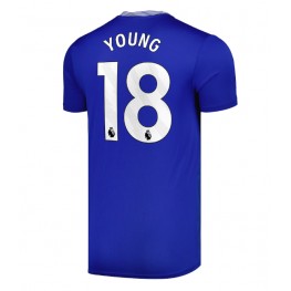 Everton Ashley Young #18 Thuis tenue 2024-25 Korte Mouw