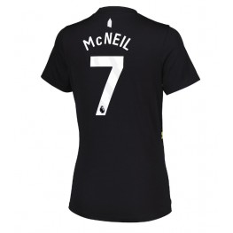 Everton Dwight McNeil #7 Derde tenue Dames 2025-26 Korte Mouw