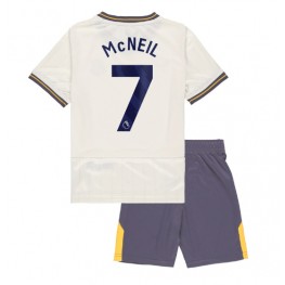 Everton Dwight McNeil #7 Derde tenue Kids 2024-25 Korte Mouw (+ Korte broeken)