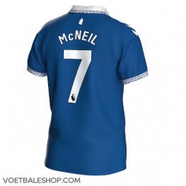 Everton Dwight McNeil #7 Thuis tenue 2023-24 Korte Mouw