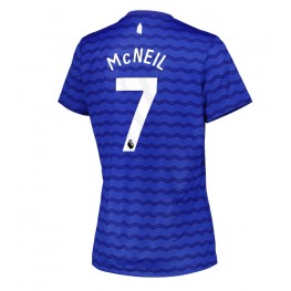 Everton Dwight McNeil #7 Thuis tenue Dames 2025-26 Korte Mouw