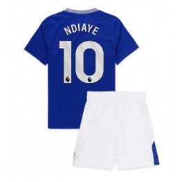 Everton Iliman Ndiaye #10 Thuis tenue Kids 2024-25 Korte Mouw (+ Korte broeken)