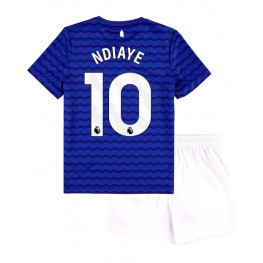 Everton Iliman Ndiaye #10 Thuis tenue Kids 2025-26 Korte Mouw (+ Korte broeken)