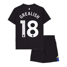 Everton Jack Grealish #18 Derde tenue Kids 2025-26 Korte Mouw (+ Korte broeken)