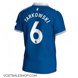 Everton James Tarkowski #6 Thuis tenue 2023-24 Korte Mouw