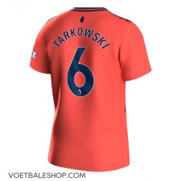 Everton James Tarkowski #6 Uit tenue 2023-24 Korte Mouw