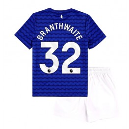 Everton Jarrad Branthwaite #32 Thuis tenue Kids 2025-26 Korte Mouw (+ Korte broeken)
