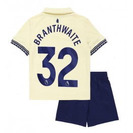Everton Jarrad Branthwaite #32 Uit tenue Kids 2025-26 Korte Mouw (+ Korte broeken)