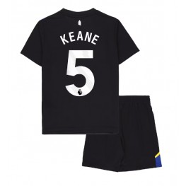 Everton Michael Keane #5 Derde tenue Kids 2025-26 Korte Mouw (+ Korte broeken)