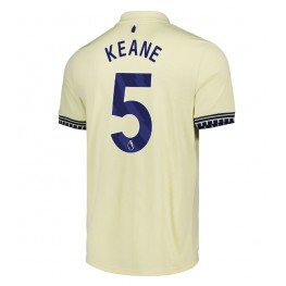 Everton Michael Keane #5 Uit tenue 2025-26 Korte Mouw