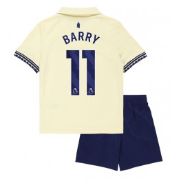 Everton Thierno Barry #11 Uit tenue Kids 2025-26 Korte Mouw (+ Korte broeken)