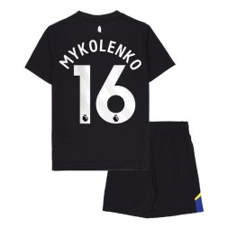 Everton Vitaliy Mykolenko #16 Derde tenue Kids 2025-26 Korte Mouw (+ Korte broeken)