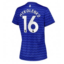 Everton Vitaliy Mykolenko #16 Thuis tenue Dames 2025-26 Korte Mouw