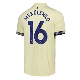 Everton Vitaliy Mykolenko #16 Uit tenue 2025-26 Korte Mouw