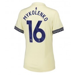 Everton Vitaliy Mykolenko #16 Uit tenue Dames 2025-26 Korte Mouw