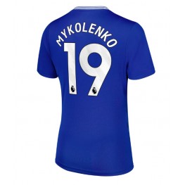 Everton Vitaliy Mykolenko #19 Thuis tenue Dames 2024-25 Korte Mouw