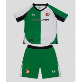 Feyenoord Derde tenue Kids 2024-25 Korte Mouw (+ Korte broeken)