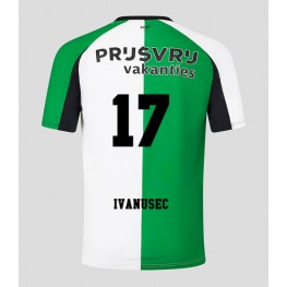 Feyenoord Luka Ivanusec #17 Derde tenue 2024-25 Korte Mouw