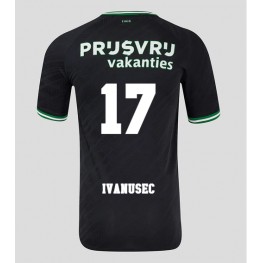 Feyenoord Luka Ivanusec #17 Uit tenue 2024-25 Korte Mouw