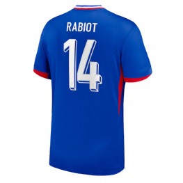 Frankrijk Adrien Rabiot #14 Thuis tenue EK 2024 Korte Mouw