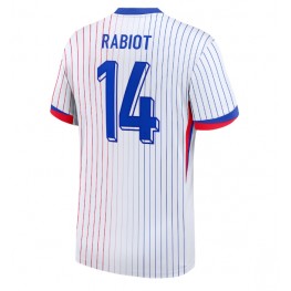 Frankrijk Adrien Rabiot #14 Uit tenue EK 2024 Korte Mouw