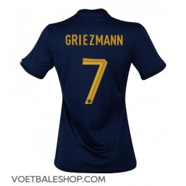 Frankrijk Antoine Griezmann #7 Thuis tenue Dames WK 2022 Korte Mouw