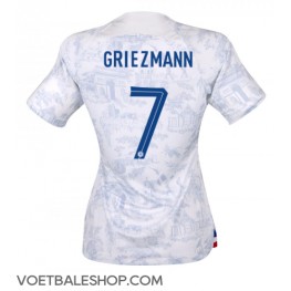 Frankrijk Antoine Griezmann #7 Uit tenue Dames WK 2022 Korte Mouw