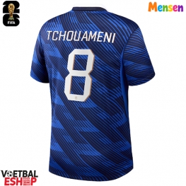 Frankrijk Aurelien Tchouameni #8 Thuis tenue WK 2026 Korte Mouw